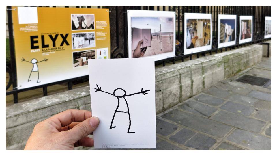 Elyx ouvre l'expo rue de Bretagne