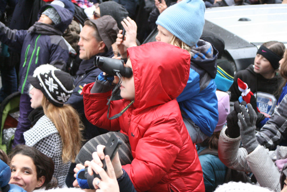 Macy&rsquo;s Thanksgiving Parade Day : doudounes and&nbsp;balloons