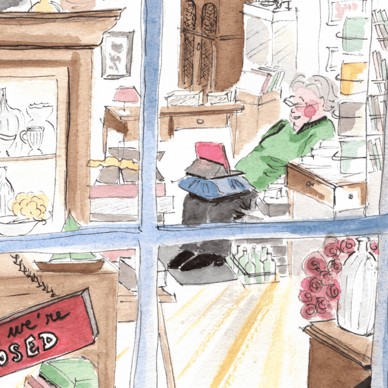 La brocanteuse
